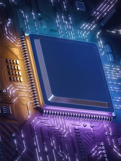 Processor package on a circuit board